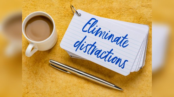 Reduce distractions to help kids focus.