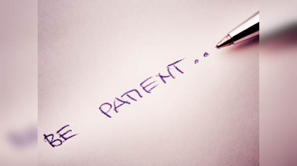 The virtue of patience with children.