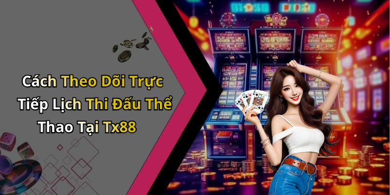 Cách Theo Dõi Trực Tiếp Lịch Thi Đấu Thể Thao Tại Tx88