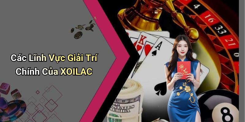 Các Lĩnh Vực Giải Trí Chính Của XOILAC